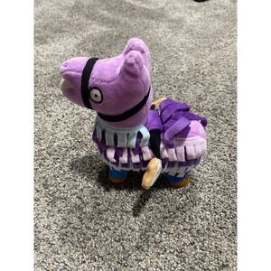 Fortnite Loot Llama Plush 8 Inch Purple Supply Pinata Stuffed Animal Toy